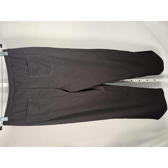 NWT Work Pants with Drawstring and back pockets in Black Size M - Picture 7 of 8